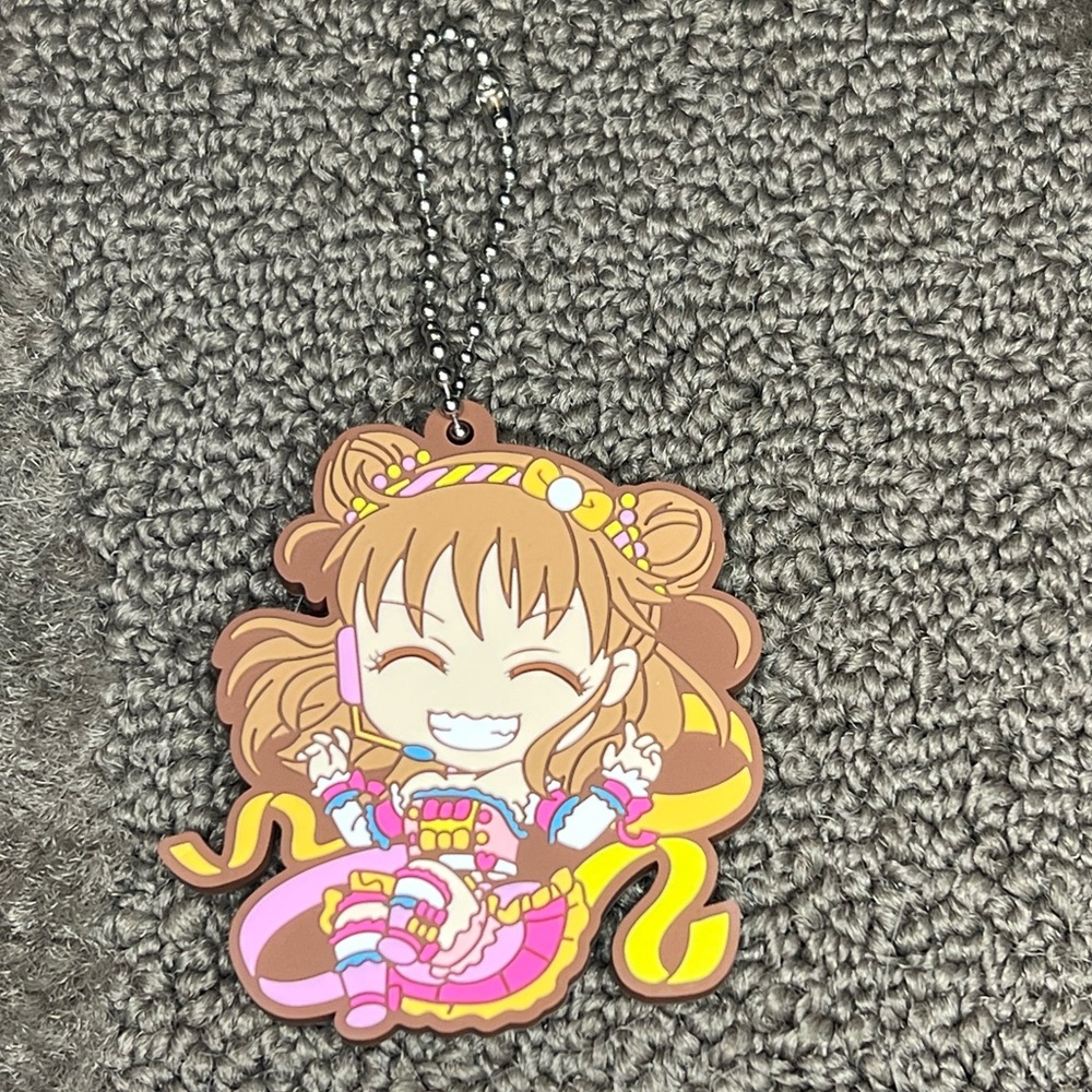 Idolmaster Idolm@ster Cinderella Girls Munakata Atsumi Rubber Keychain Anime